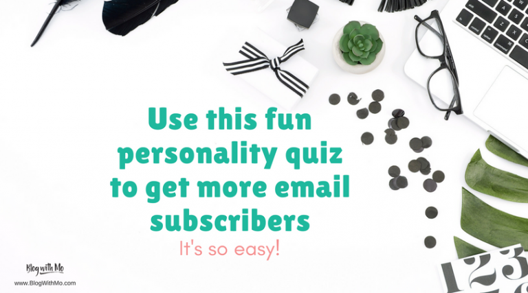 quiz generator 2 Email Marketing Inspiration: How to use a fun personality quiz to get more email subscribers.