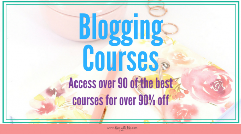 blogging courses 1 Access over 90 of the best blogging courses, ebooks and resources you can find for over 90% off the price of each and step up your blogging game