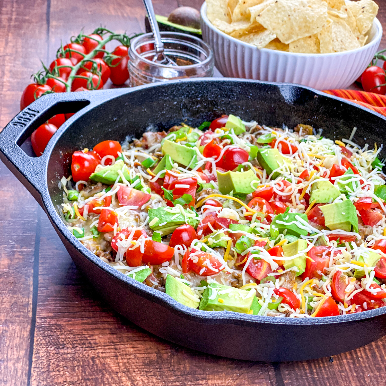 Beef Taco Skillet