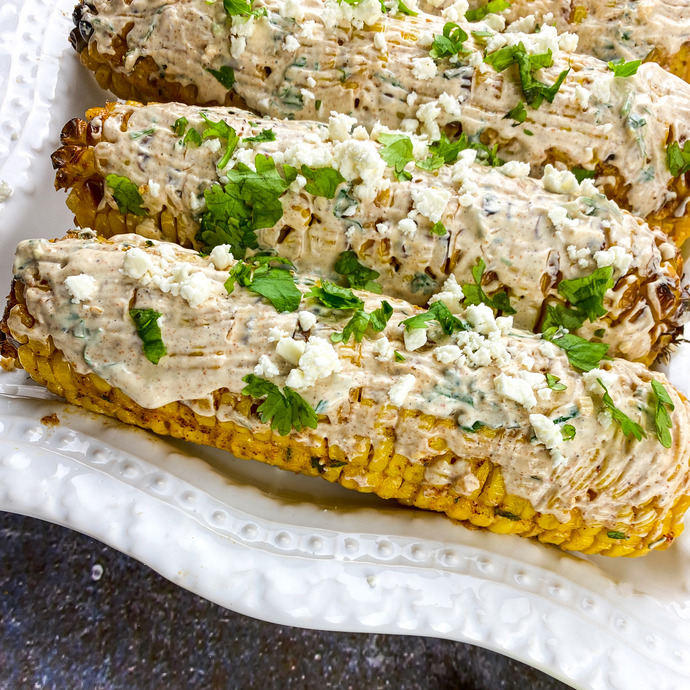 Broiled Mexican Street Corn