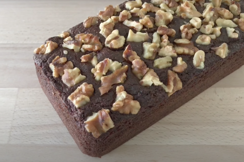 Super Moist Keto Chocolate Loaf Cake