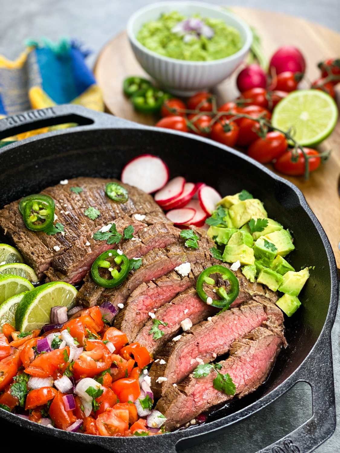 Cast Iron Carne Asada