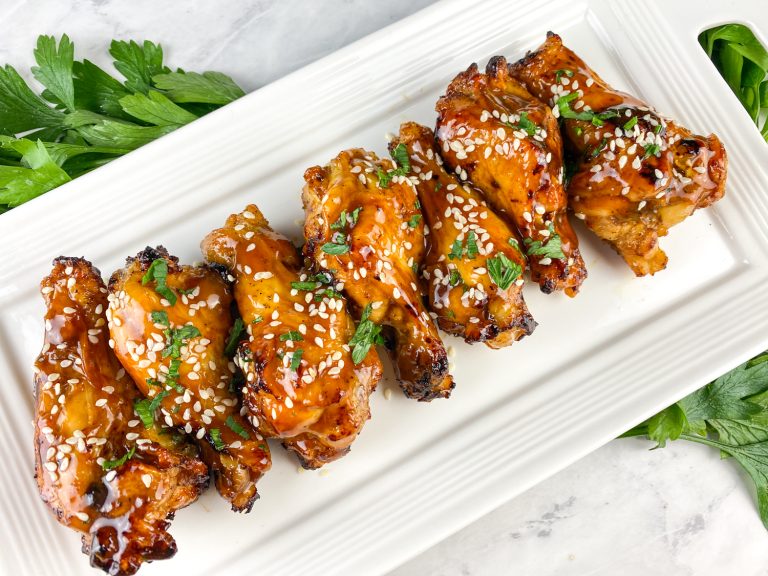 Air Fryer Teriyaki Chicken Wings