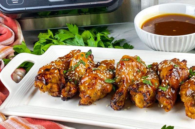 Air Fryer Teriyaki Chicken Wings