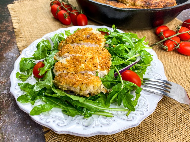 Cheesy Gluten-Free Chicken Cutlets