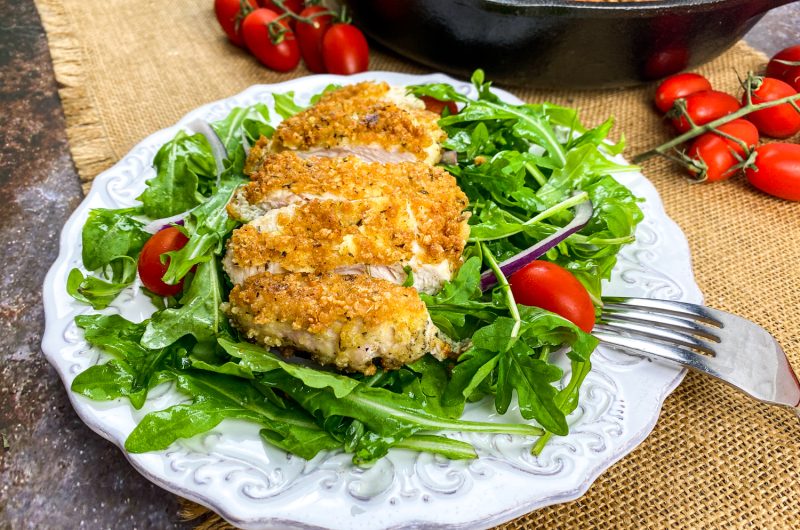 Easy Cheesy Gluten-Free Chicken Cutlets (with Keto Swaps)