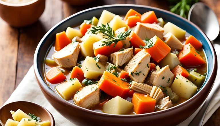 Slow Cooker Chicken and Vegetable Stew