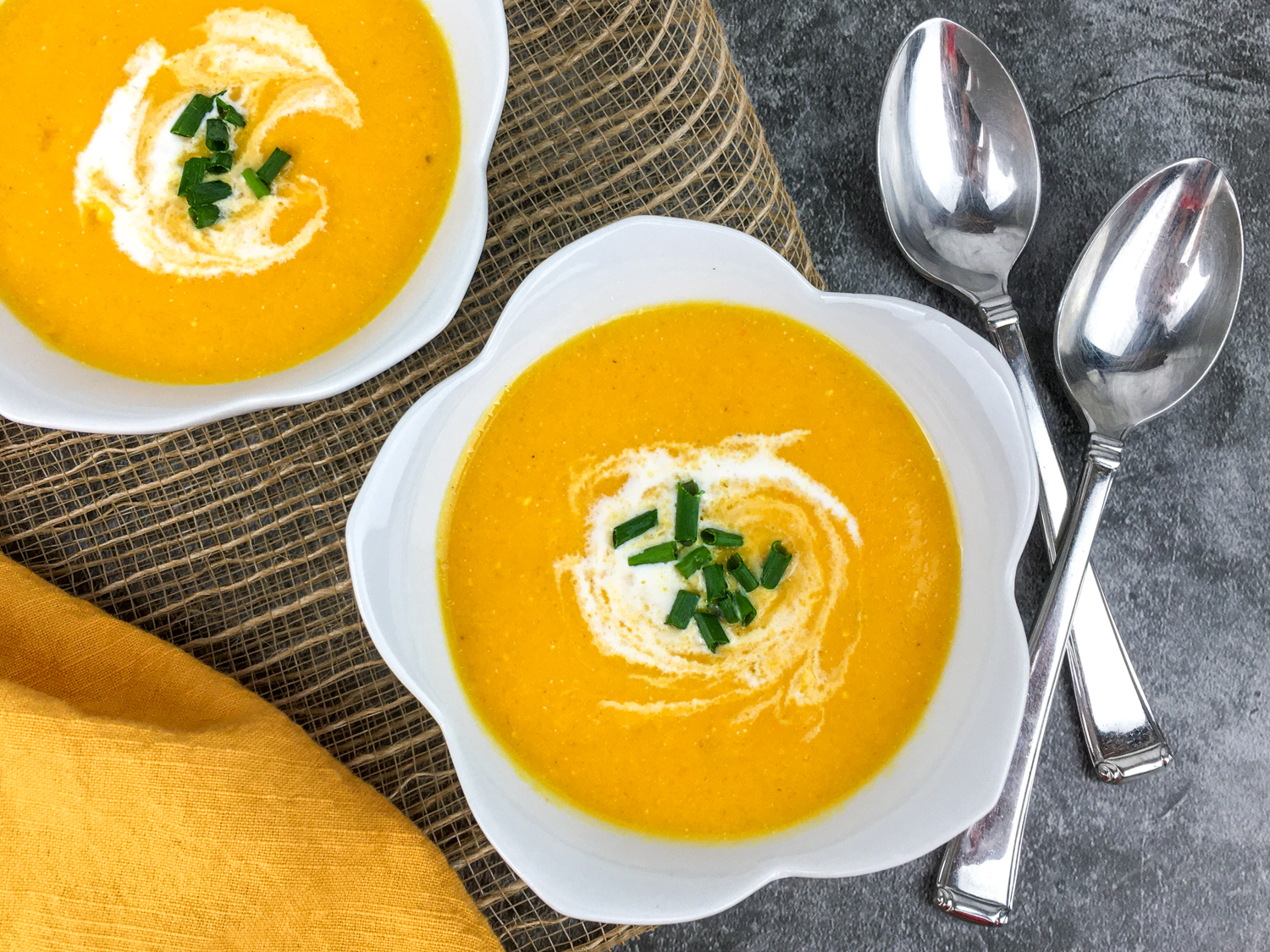 Creamy Golden Gazpacho Soup