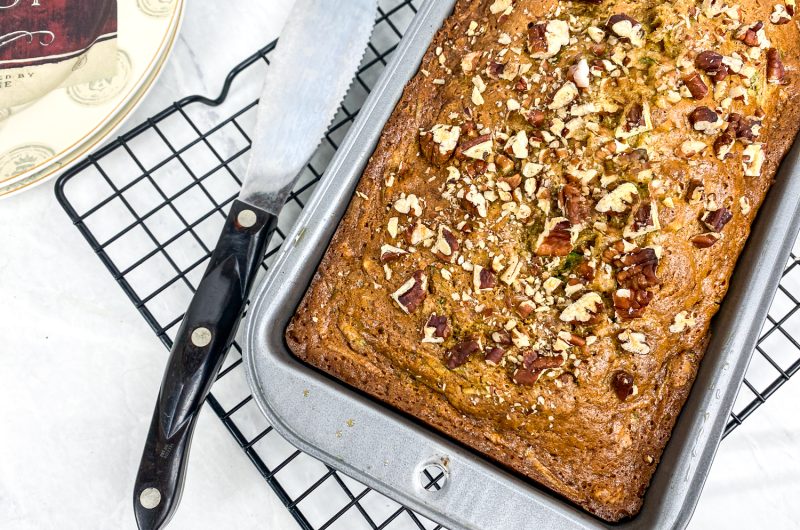 Low Carb Pecan Zucchini Bread Recipe