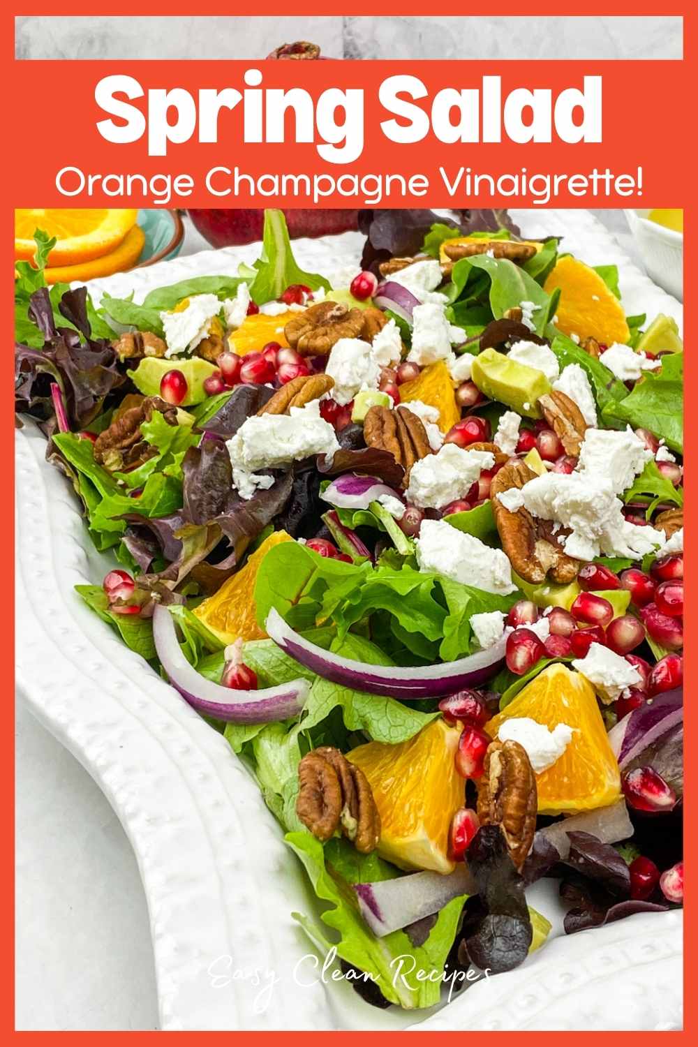 Orange Pomegranate Spring Salad Orange Pomegranate Salad